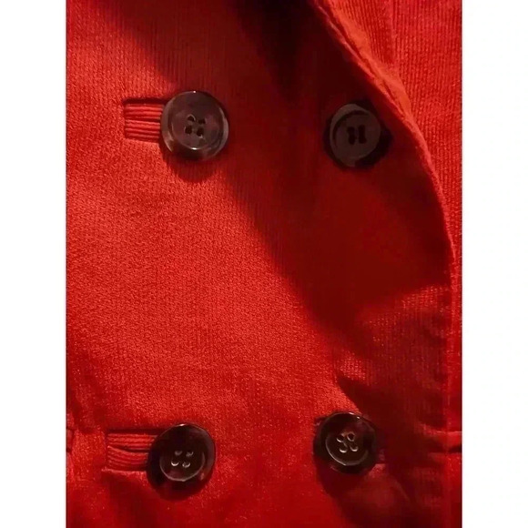 Valerie Stevens Wool Classic Orange Jacket Blazer Size 4 (0186) - Picture 9 of 15